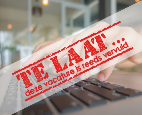 vacature kop IT vervuld